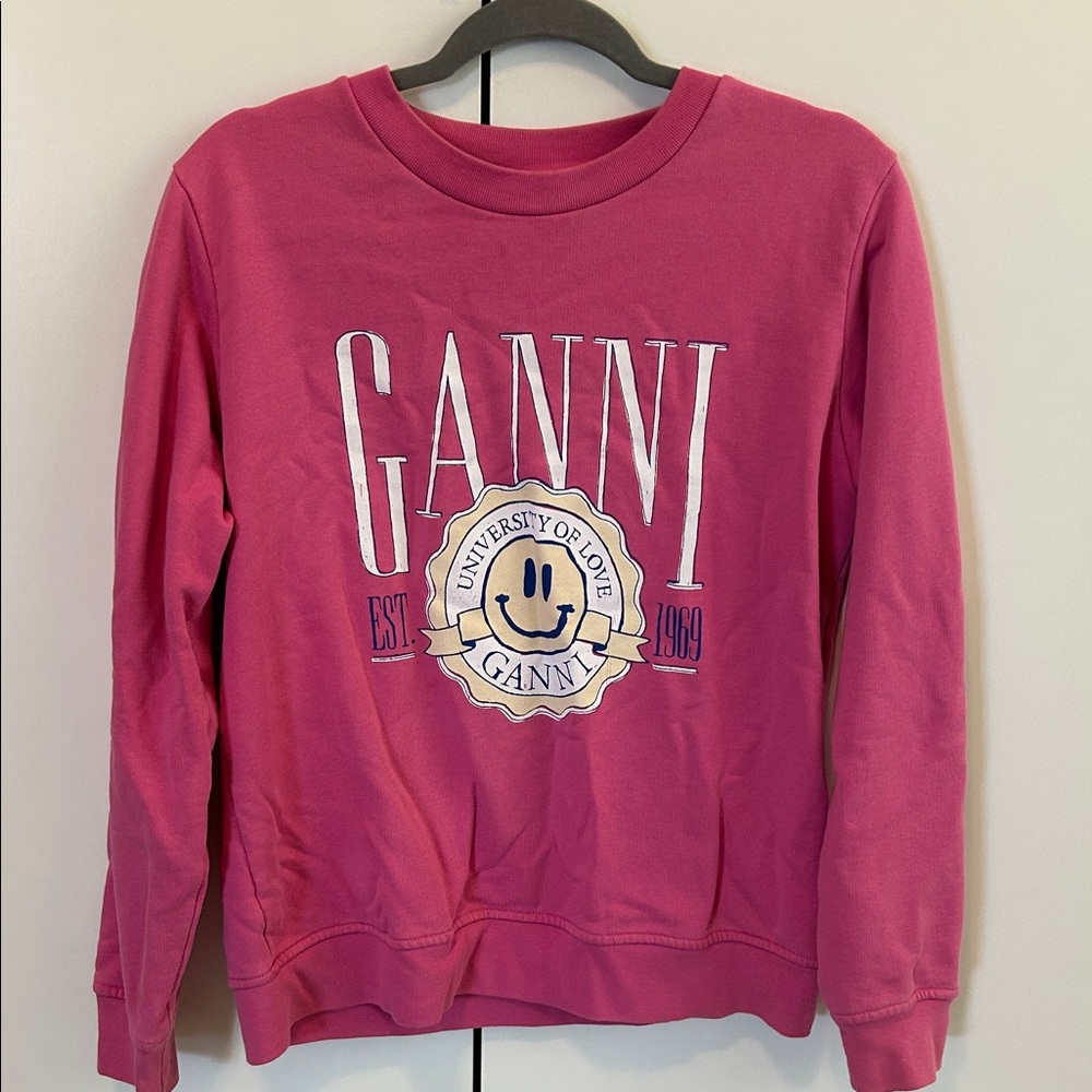 Ganni Sweatshirt - sz small